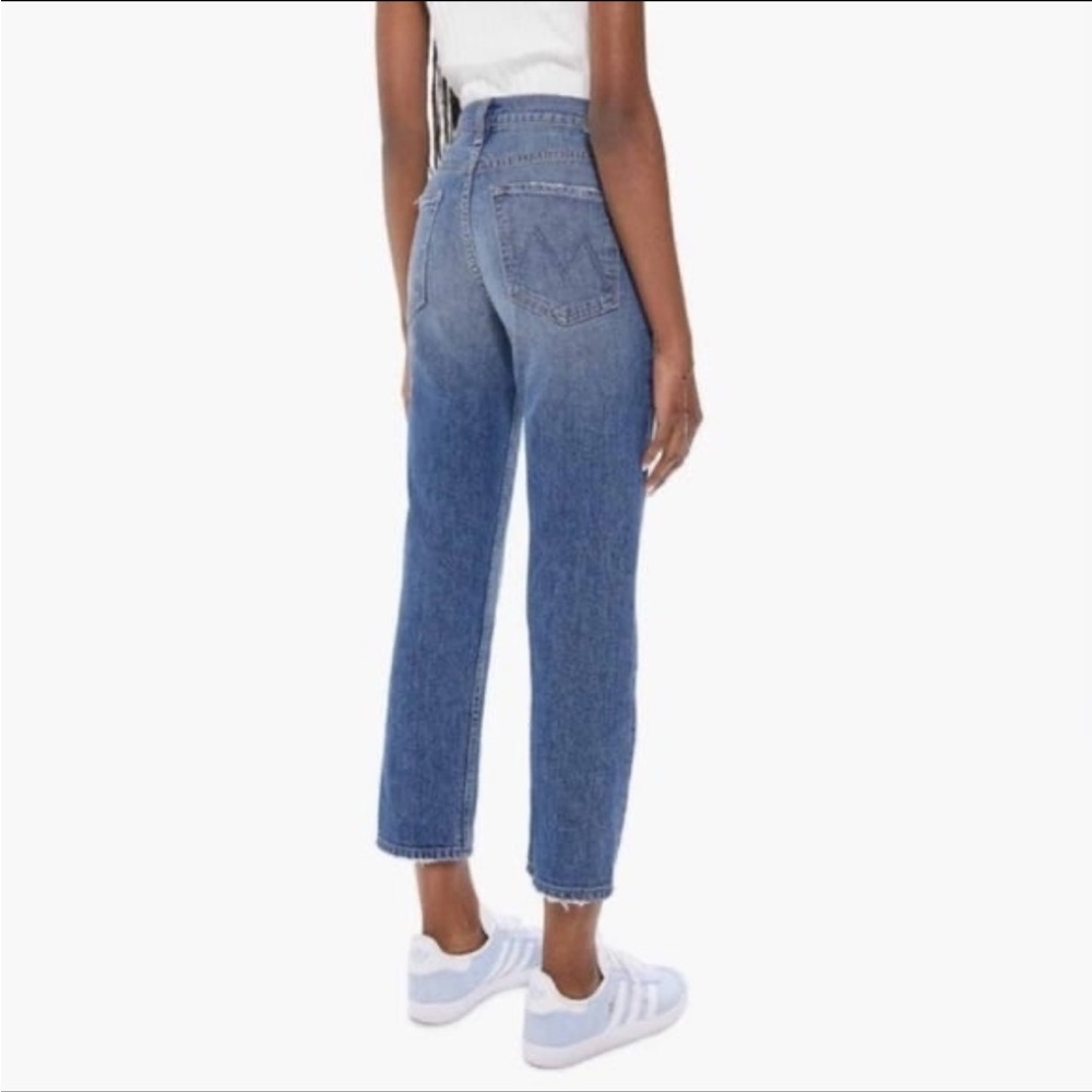 MOTHER Superior The Tomcat Button Fly Jeans in Kneeling on Stones women's 26